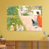 Carl Larsson Gemälde, Bridge Leinwanddruck (Insitu (Wohnzimmer))