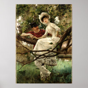 Carl Larsson - Idyll Poster