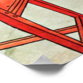 Carl Larsson in der Küche Kunstposter Poster (Ecke)