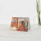 Carl Larsson - Karin Reading Karte (Vorderseite)