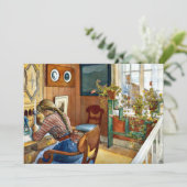 Carl Larsson - Korrespondenz Karte (Stehend Vorderseite)