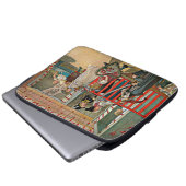 Carl Larsson Kunst: Ein Tag der Feier Laptopschutzhülle (Vorne Knopf)