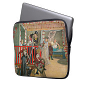 Carl Larsson Kunst: Ein Tag der Feier Laptopschutzhülle (Vorderseite Links)
