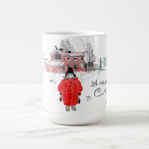Carl Larsson Künstlerstudio Arbeitszimmer Aquarell Kaffeetasse