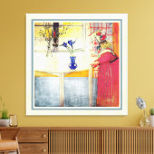 Carl Larsson Lilianna und Crocus Leinwanddruck (Insitu (Wohnzimmer))