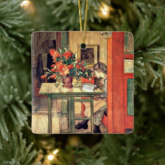 Carl Larsson - Lisbeth Reading, Keramikornament (Baum)