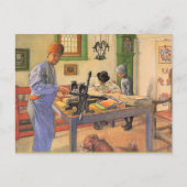 Carl Larsson, Malerei, My Acid Workshop, Postkarte (Vorderseite)