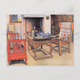 Carl Larsson Malerei, Versteckspiel, Postkarte