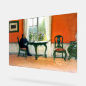 Carl Larsson - Pflichtlektüre Acrylschild (Winkel)