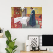 Carl Larsson School Lunch Fine Art Poster Print (Heimbüro)