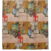 Carl Larsson The Kitchen Duschvorhang (Vorderseite)