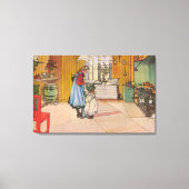 Carl Larsson The Kitchen Leinwanddruck (Vorderseite)