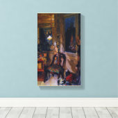 Carl Larsson Vintag die Spielzeugecke Leinwanddruck (Insitu (Holzboden))