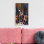 Carl Larsson Vintag die Spielzeugecke Leinwanddruck (Insitu (Wohnzimmer))