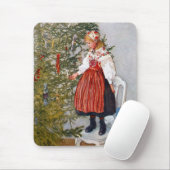 Carl Larsson-Weihnachtsbaum-Mausunterlage Mousepad (Mit Mouse)
