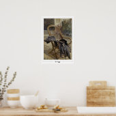 Carl Larsson Zedign Art Poster #11 (Küche)