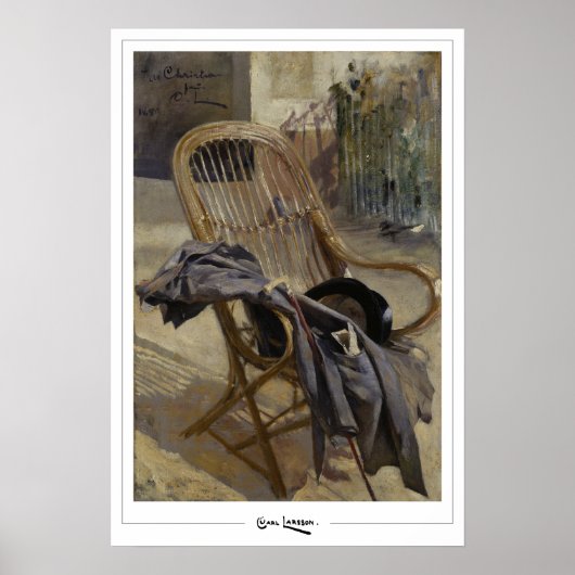 Carl Larsson Zedign Art Poster #11 (Vorne)