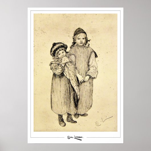 Carl Larsson Zedign Art Poster #190 (Vorne)