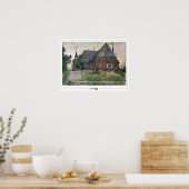 Carl Larsson Zedign Art Poster #194 (Küche)