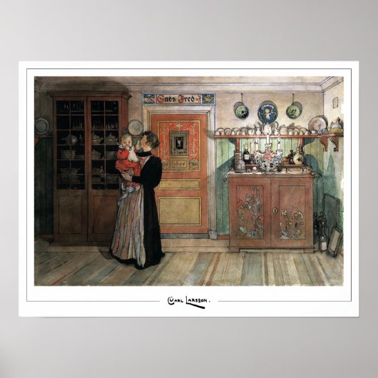 Carl Larsson Zedign Art Poster #21 (Vorne)