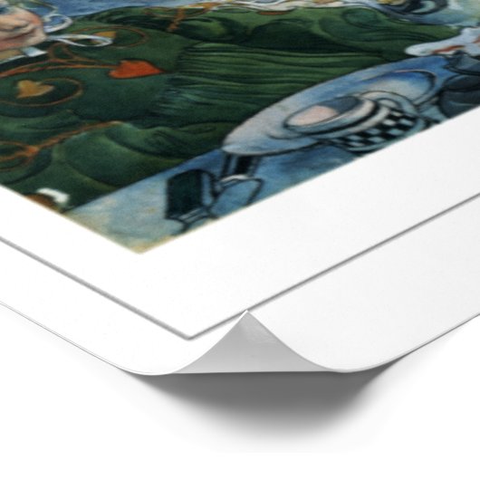 Carl Larsson Zedign Art Poster #273 (Ecke)