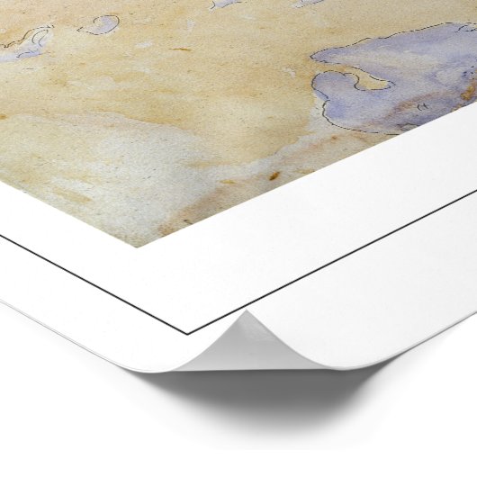 Carl Larsson Zedign Art Poster #352 (Ecke)