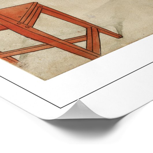 Carl Larsson Zedign Art Poster #373 (Ecke)