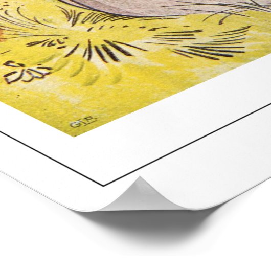 Carl Larsson Zedign Art Poster #423 (Ecke)