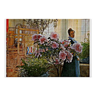 Carl Larssons Gemälde, Azalea, Poster