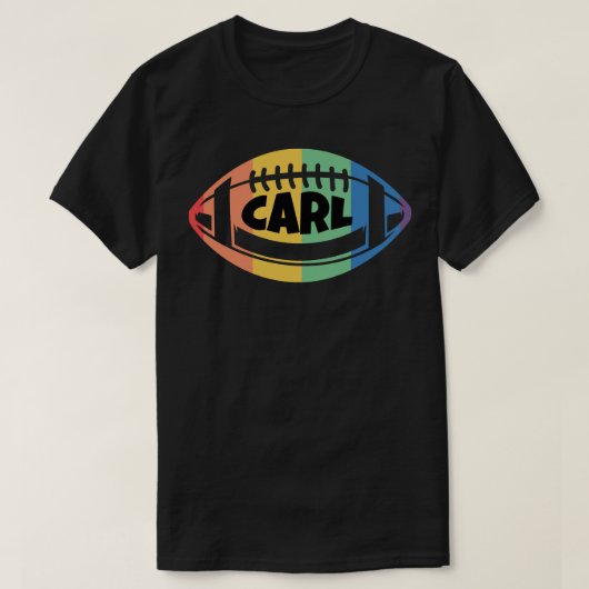 Carl Nassib Football Pride Classic T Shirt (Design vorne)