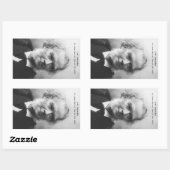 Carl Reinecke Rechteckiger Aufkleber (Blatt)