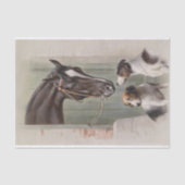 Carl Richert | Pferde und Hunde Seidenpapier (Vorderseite)