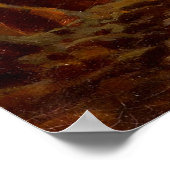 Carl Spitzweg, Ankunft der Postkutsche 1859 Poster (Ecke)