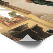 Carl Spitzweg - Der Kaktusliebhaber - Deutsche Poster (Ecke)