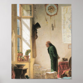 Carl Spitzweg - Der Kaktusliebhaber - Deutsche Poster