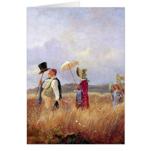 Carl Spitzweg - der Sonntags-Weg (Vorne)