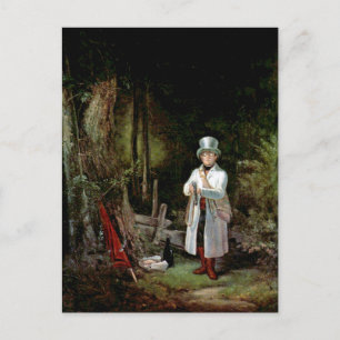 Carl Spitzweg - The Sunday Hunter Postkarte
