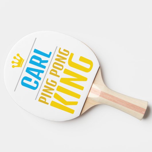 Carl Tischtennis Schläger (Seitenansicht)