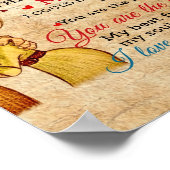 Carl und Ellie zu meiner Ehefrau Ich Liebe Sie imm Poster (Ecke)