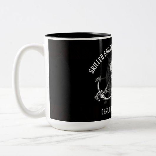 CARL VINSON SKILLED SAILORS ZWEIFARBIGE TASSE (Links)
