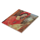 Carla Bianca von Quandt, c.1820 (Öl auf Leinwand) Fliese (Seite)