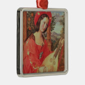 Carla Bianca von Quandt, c.1820 (Öl auf Leinwand) Silbernes Ornament (Rechts)