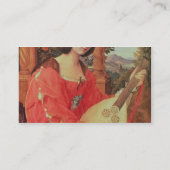 Carla Bianca von Quandt, c.1820 (Öl auf Leinwand) Visitenkarte (Rückseite)