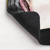 Carla-Bohnen-Mann Mousepad (Ecke)