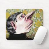 Carla-Bohnen-Mann Mousepad (Mit Mouse)