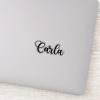 Carla Name - Handgeschriebene Kalligrafie