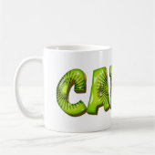 Carla Name Kiwi Style Tasse Teetasse Kaffeetasse (Links)