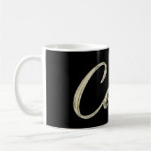 Carla white gold Handwriting Tasse Kaffeetasse (Links)