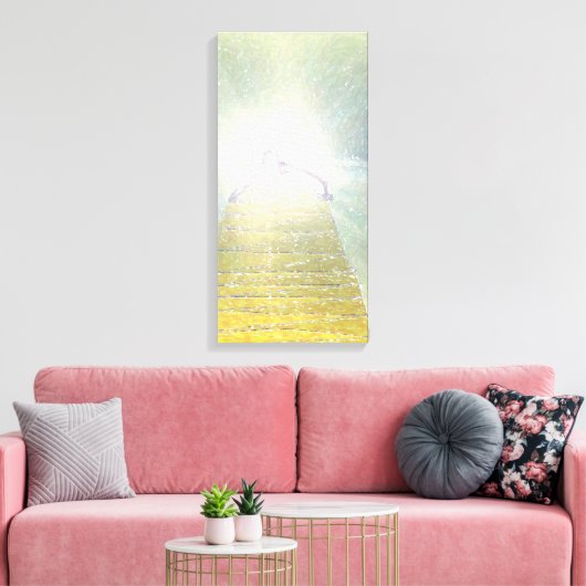 carldeanwhite, Christlich Art, John 10(1) Leinwand (Insitu (Wohnzimmer))