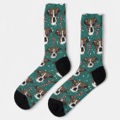 Carleigh Dog Socken (Linkes Detail)